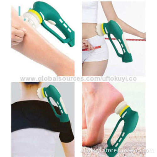 Electric Body Massagers, Soft Rubber Handle for Comfort Use, Portable Rechargeable Massager